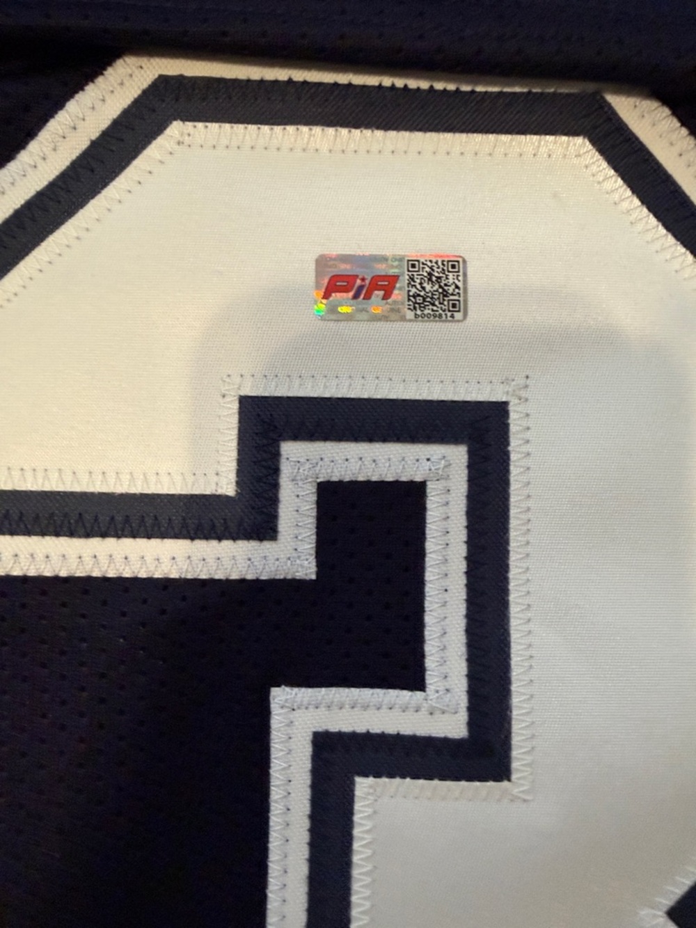 Men's Navy Athletic Mesh Jersey Brandin Cooks signed - Picture 6 of 6